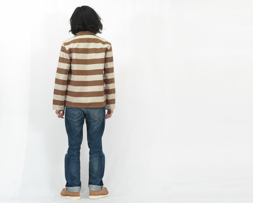 楽天市場】ウエアハウス WAREHOUSE ブラウンボーダー プリズナー