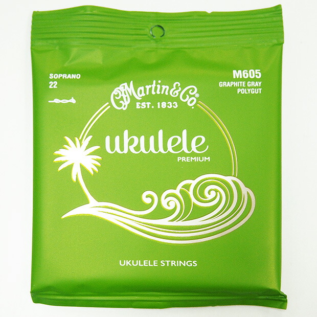 楽天市場】マーティン Martin ウクレレ弦 M605 ソプラノ グラファイト