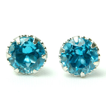 楽天市場】スイスブルートパーズ ピアスの通販