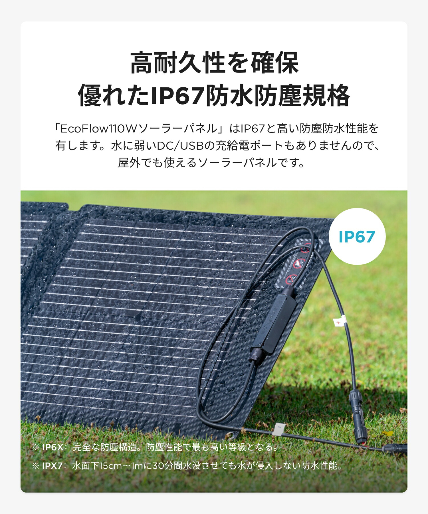 楽天市場】EcoFlow ソーラーパネル 110W ソーラー充電器 太陽光発電