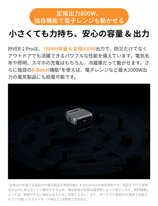 楽天市場】【クーポン利用で39,600円 3/4 20:00~】EcoFlow ポータブル