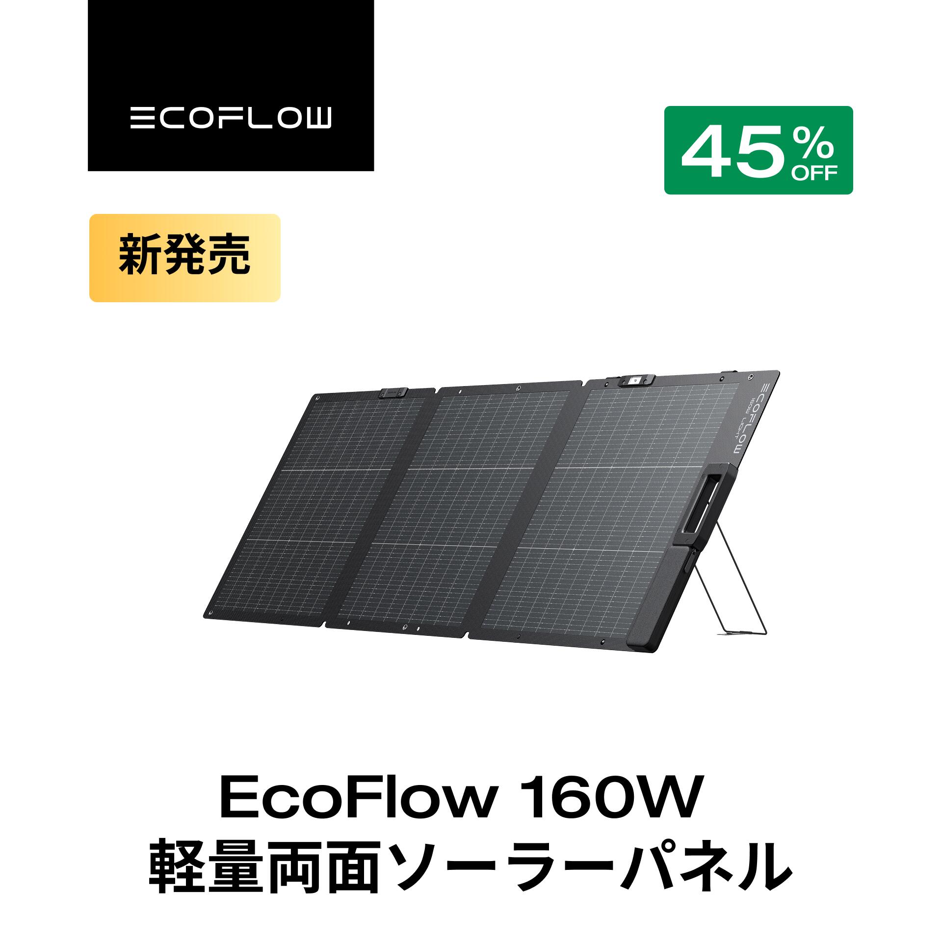楽天市場】【クーポン利用で24,200円 3/4 20:00~】EcoFlow ソーラー