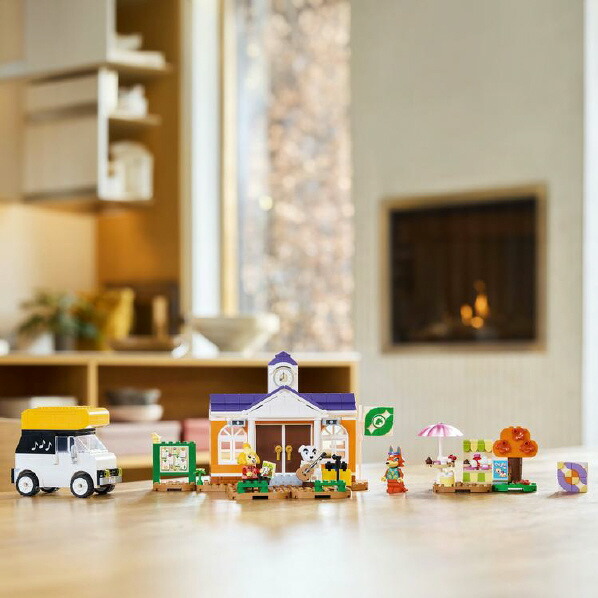 楽天市場】レゴジャパン LEGO どうぶつの森 77052 広場でとたけけ