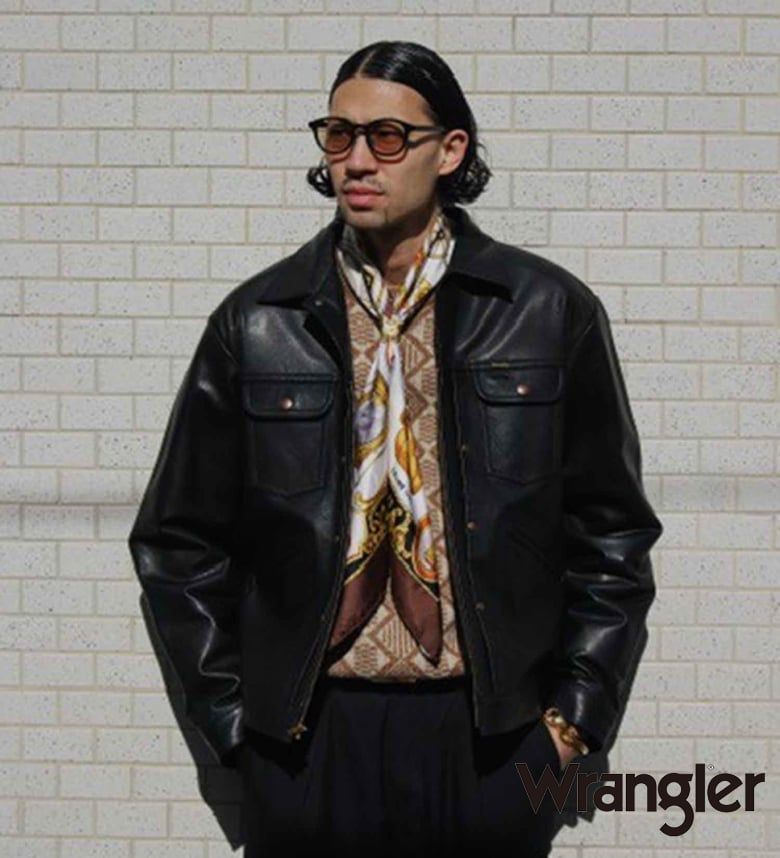 楽天市場】【ラングラー公式】24MJZ LEATHER【ゴートレザー