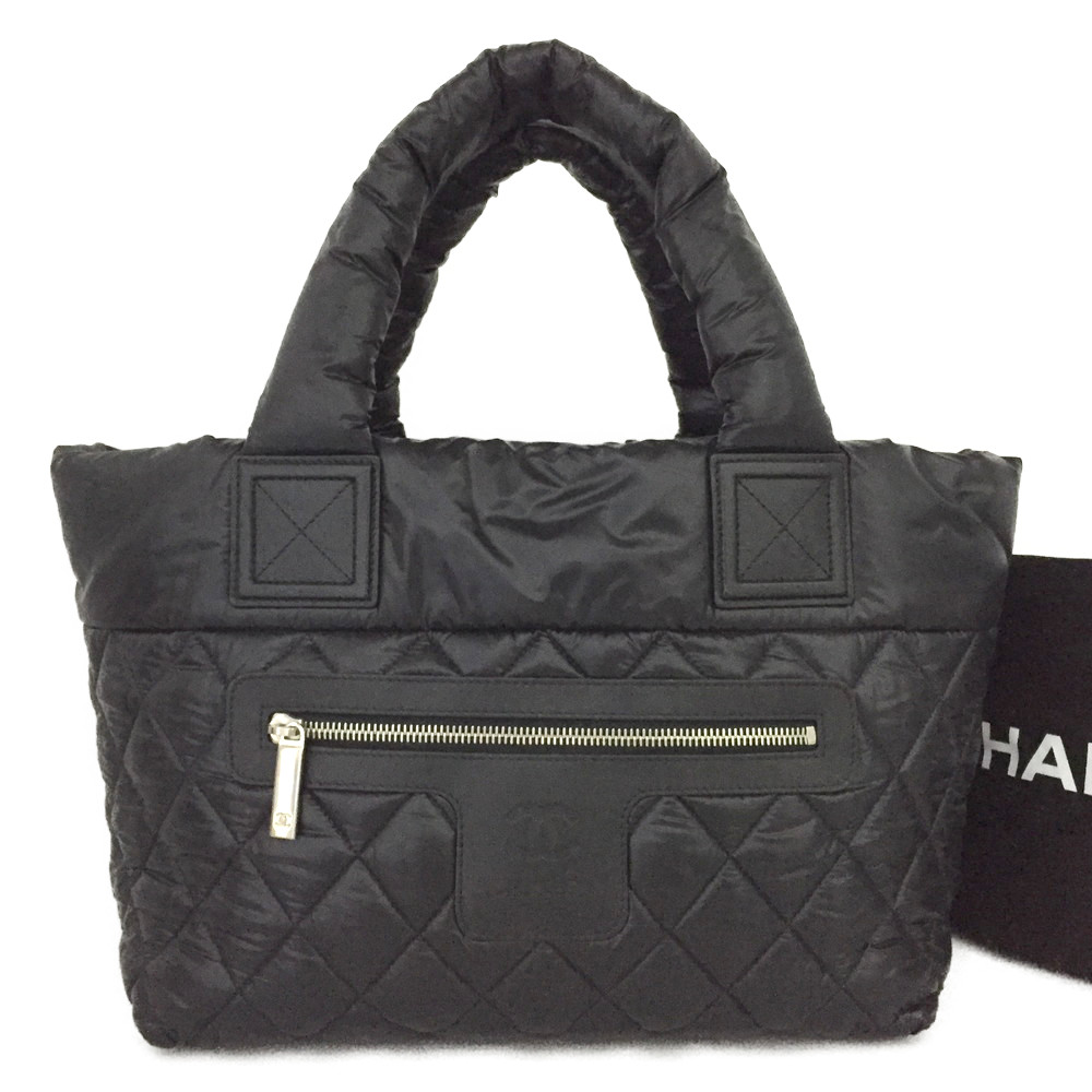 楽天市場】CHANEL シャネル コココクーン ナイロン トートハンドバッグ