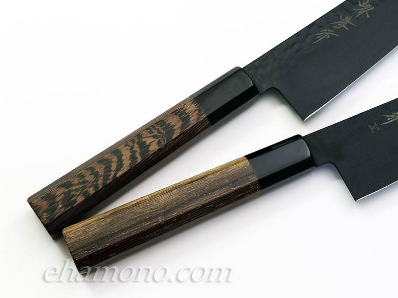 楽天市場】堺孝行 黒影 剣型（切付型）牛刀190 V金10号鎚目フッ素加工