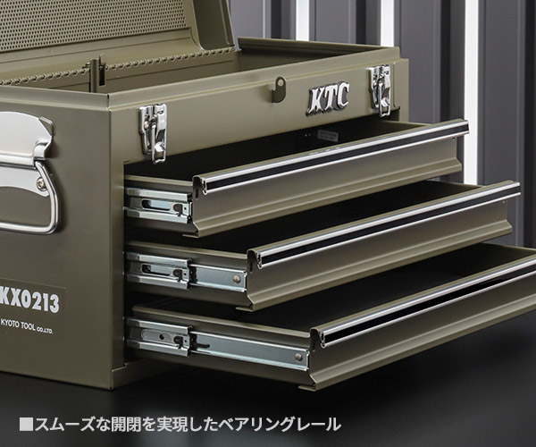 楽天市場】KTC工具箱 SKX0213ODEM ツールチェスト オリーブドラブ 京都