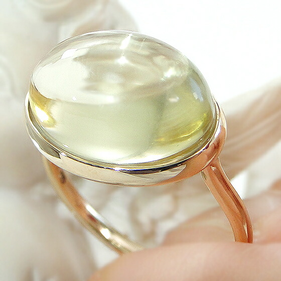 楽天市場】K10YG レモンクォーツ リング【送料無料】【代引手数料無料