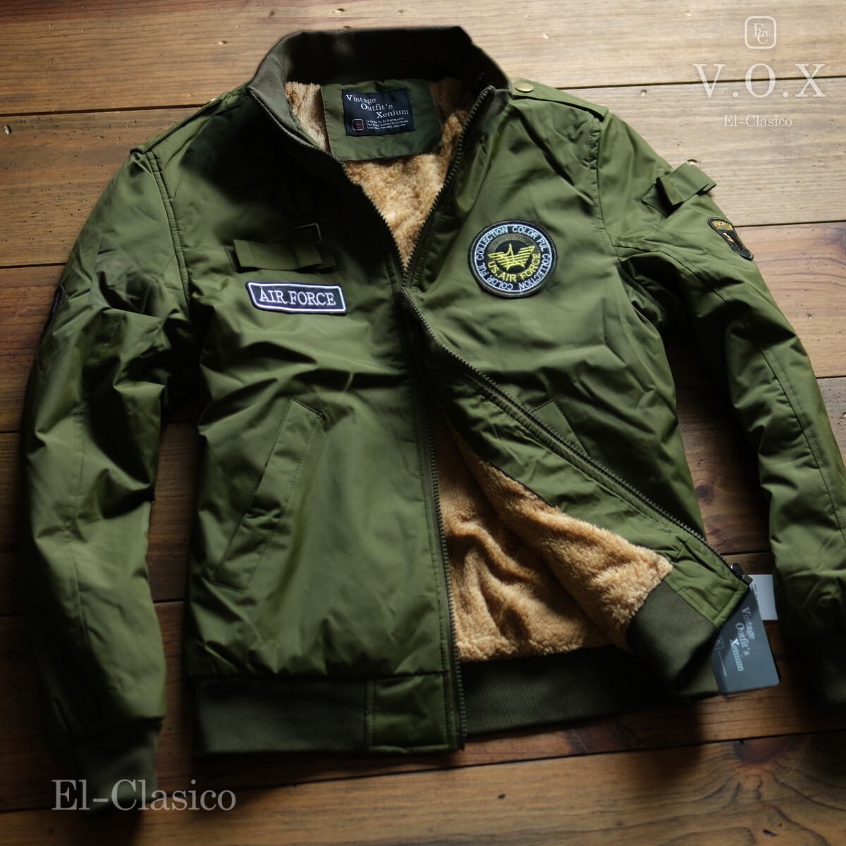 楽天市場】新品*米国□V.O.X□USエアフォース*ボア付き フライト