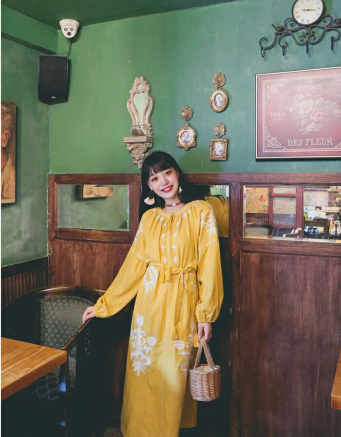 楽天市場】即納 レトロワンピース ボヘミアン ボヘミアンワンピース