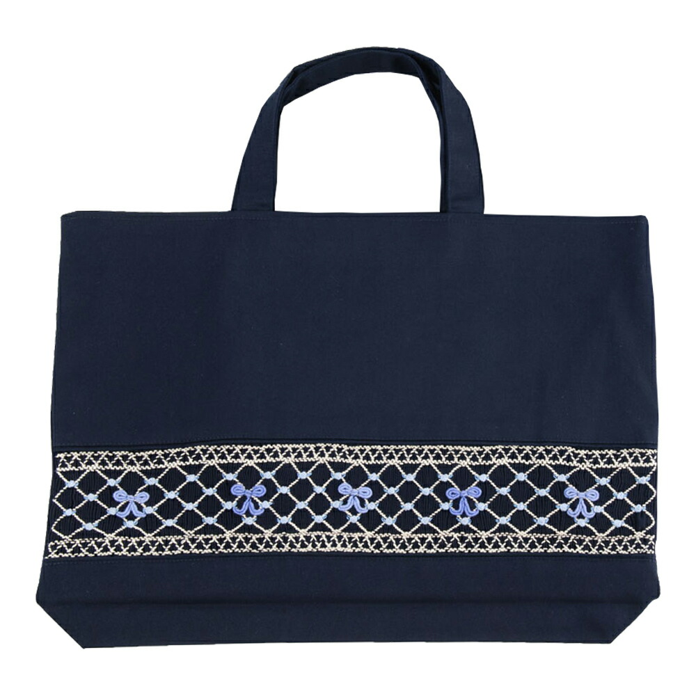 楽天市場】リボン 刺繍（レッスンバッグ・トートバッグ｜バッグ