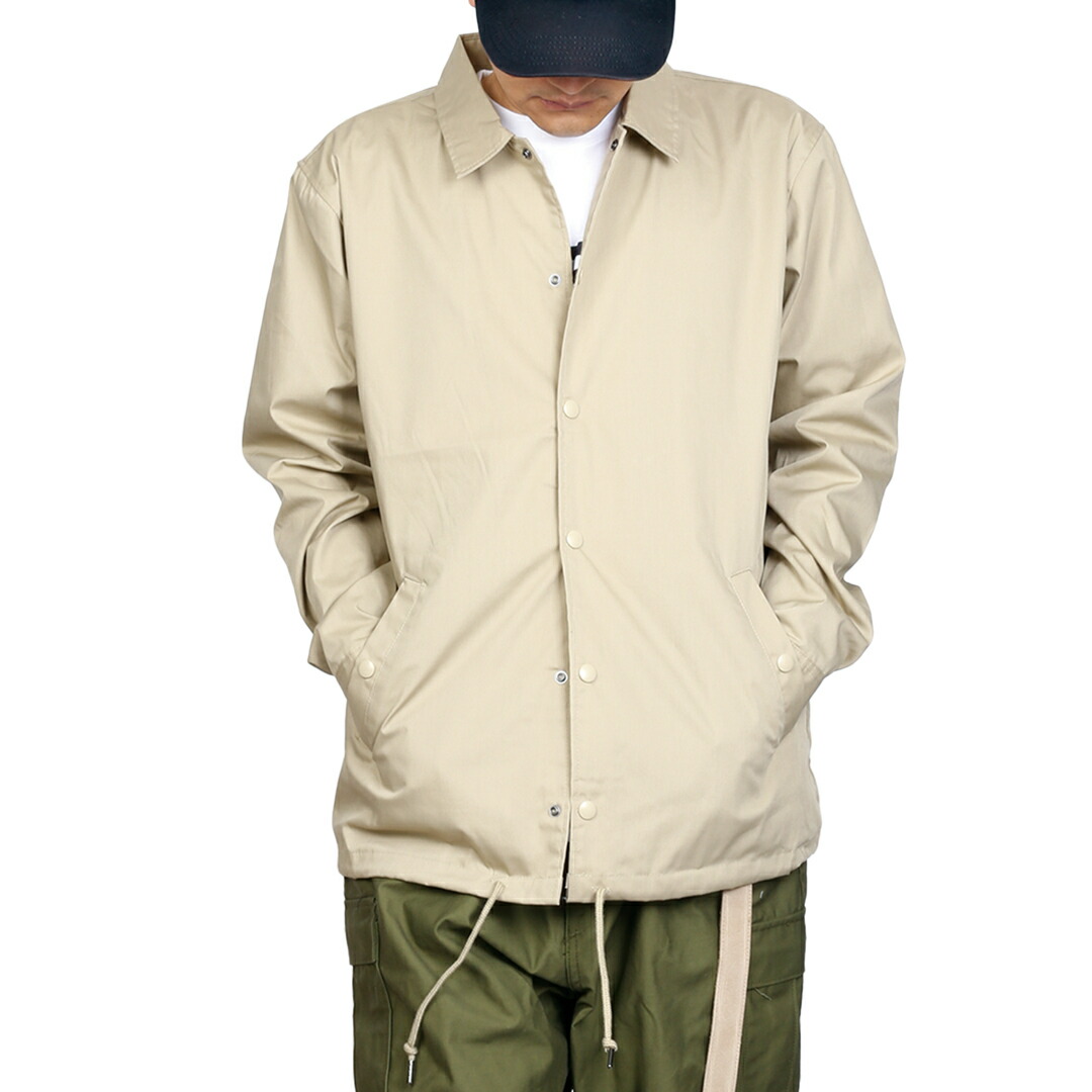 楽天市場】コーチジャケット メンズ アウター 裏地 ツイル 無地 秋冬