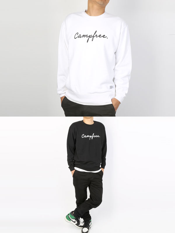 楽天市場】CAMPFREE キャンプフリー スウェットトレーナー メンズ