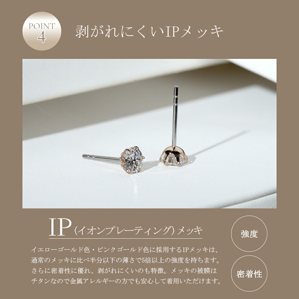 楽天市場】【鑑定書付】 ダイヤモンド ピアス レディース 0.5カラット