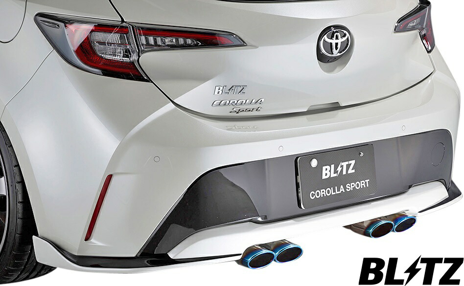 楽天市場】【M's】トヨタ カローラスポーツ/HYBRID (18/06-)BLITZ AERO