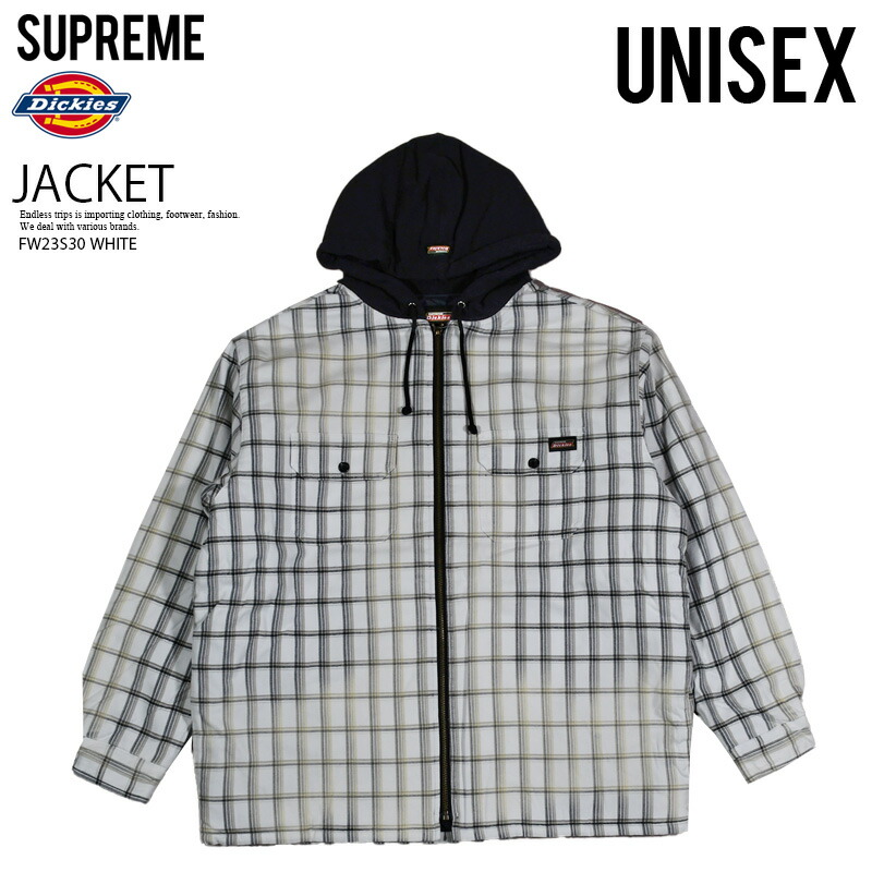 楽天市場】Supreme/DICKIES (シュプリーム/ディッキーズ) PLAID HOODED