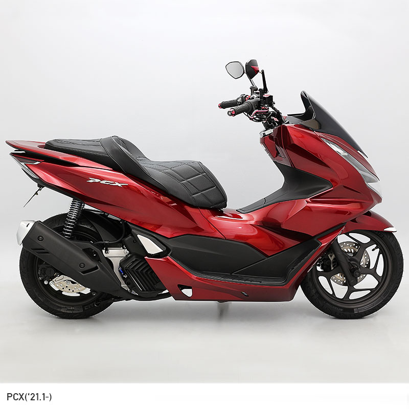 楽天市場】PCX JK05 PCX160 KF47 カスタムシート TYPE B バイク