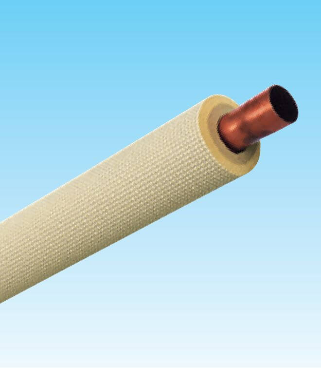 楽天市場】オーケー器材 7分 4M直管 20mm保温 K-HCH7B 冷媒管 エアコン