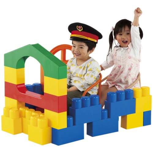 楽天市場】【ラッピング対象外】全身でブロック 入って遊べるセット