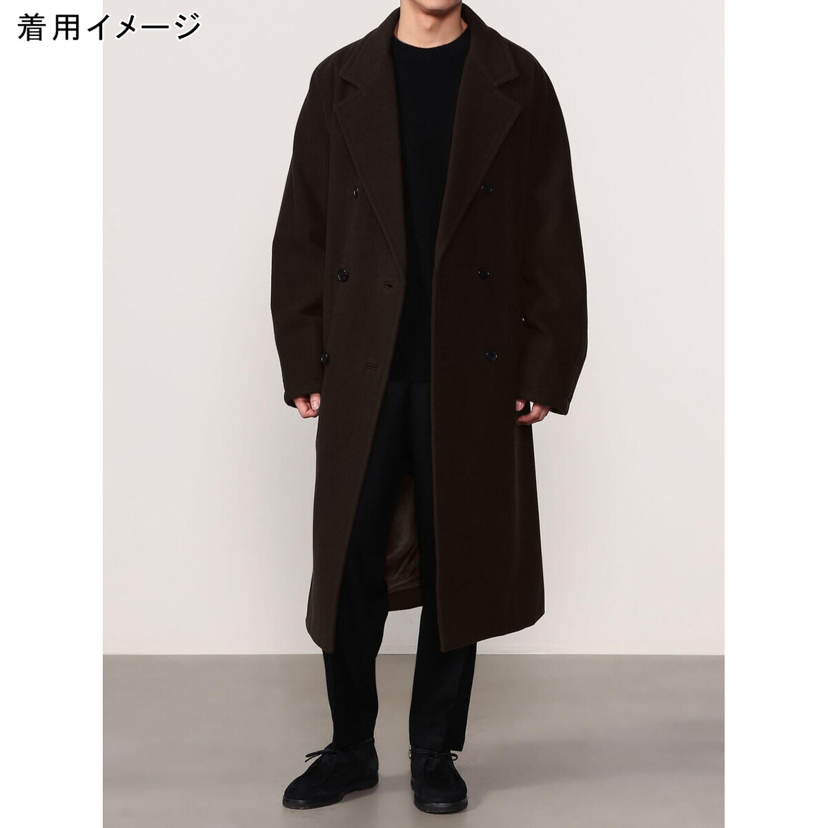 楽天市場】オーシバル ORCIVAL メンズ ウールモッサ ベルテッドコート