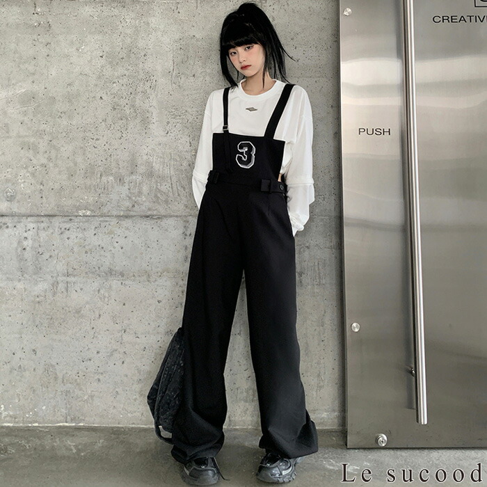 楽天市場】【Le sucood】リバーシブルストリートオーバーオール