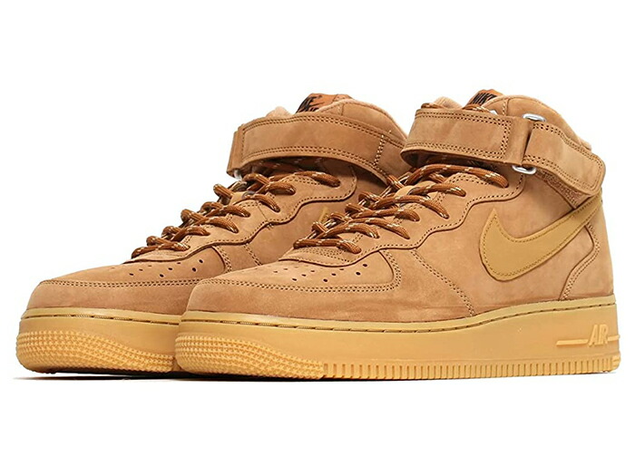 楽天市場】NIKE AIR FORCE 1 MID WB【WHEAT】ナイキ エア フォース 1