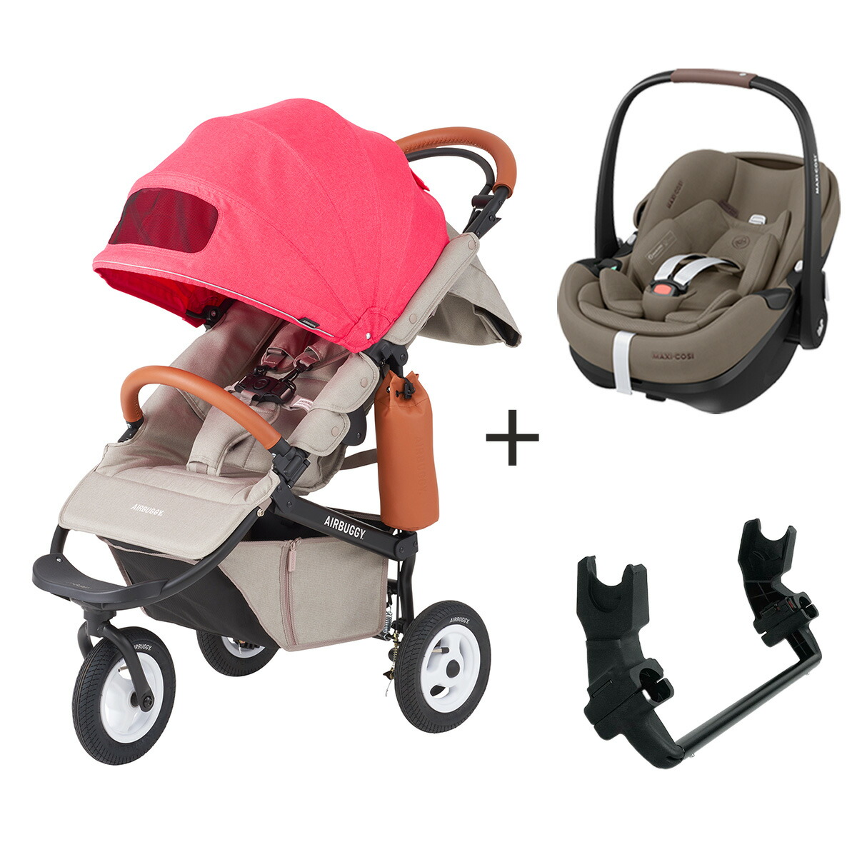 楽天市場】【レビュー特典あり】エアバギー × マキシコシ お出かけ3点