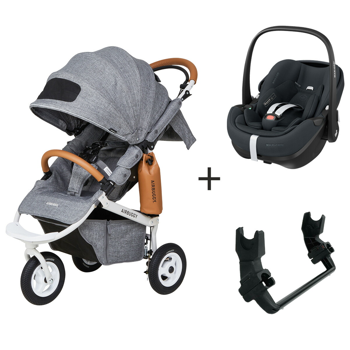 楽天市場】【レビュー特典あり】エアバギー × マキシコシ お出かけ3点