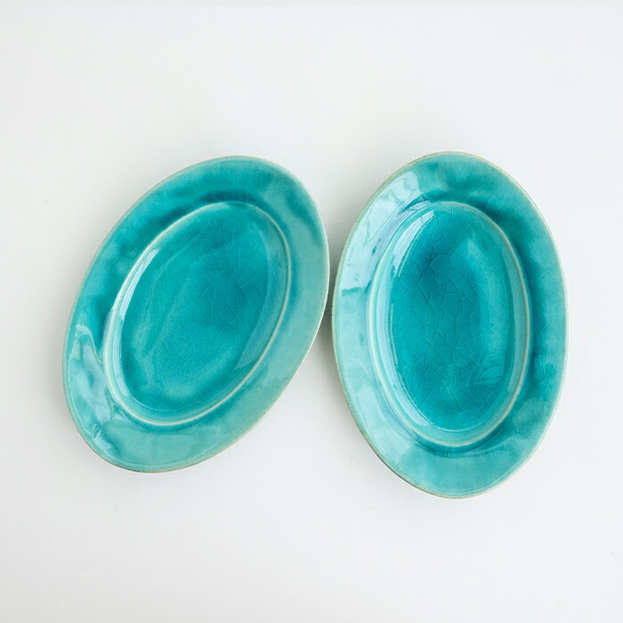 楽天市場】【ふるさと納税】【Awabi ware】 オーバル皿S ペアセット