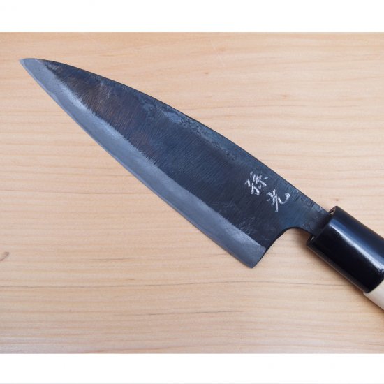 楽天市場】イカ割き包丁 120mm【納期：3カ月程度】 ふくべ鍛冶 丹精を