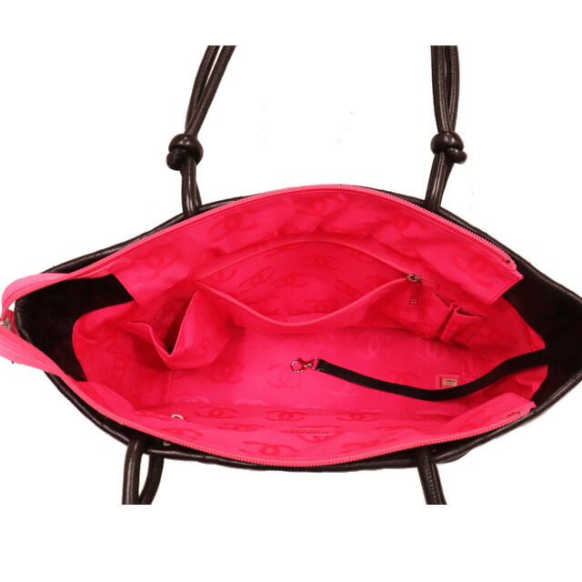 楽天市場】シャネル CHANEL カンボンライン トートバッグ ラムスキン