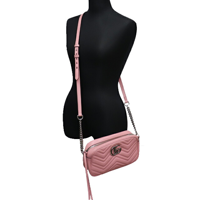 楽天市場】グッチ GUCCI GGマーモント キルティング レザー スモール