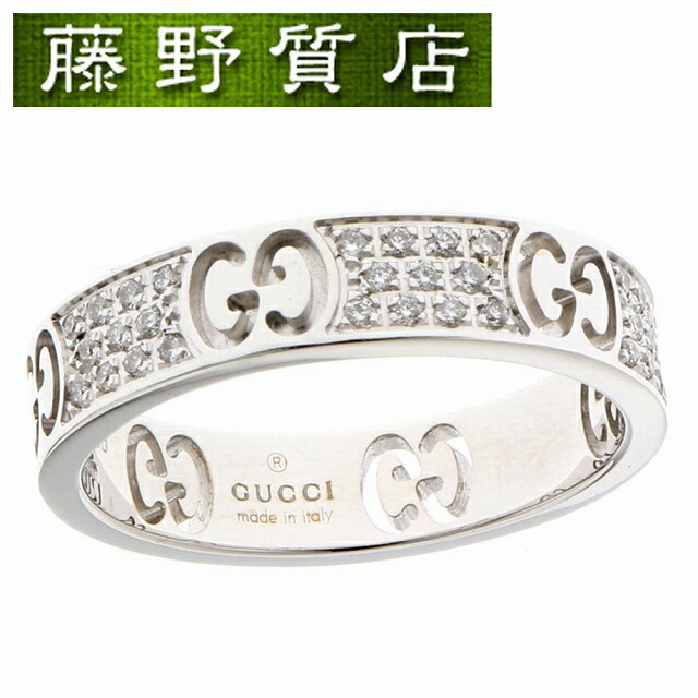 楽天市場】(美品) グッチ GUCCI GG アイコン リング スターダスト