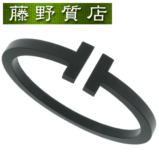 楽天市場】ティファニー TIFFANY Tスクエア バングル ステンレスPVD