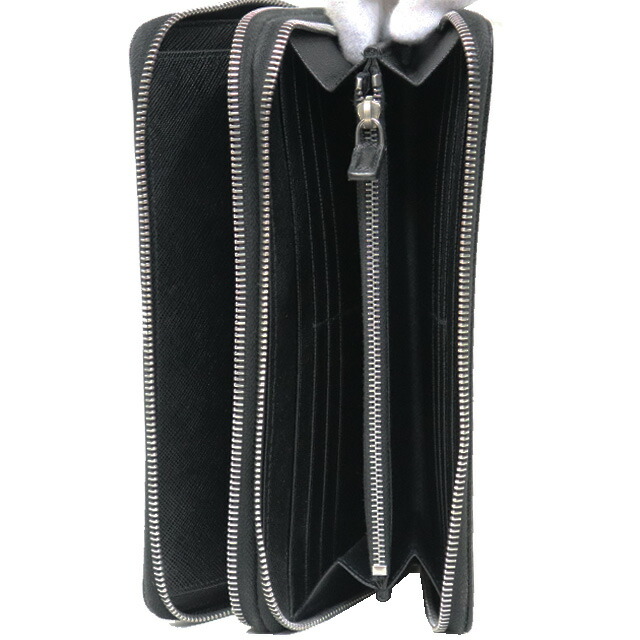 楽天市場】プラダ PRADA ラウンドファスナーウォレット 長財布