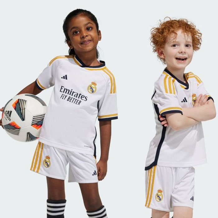 楽天市場】アディダス レアル・マドリード 23/24 ホームミニキット