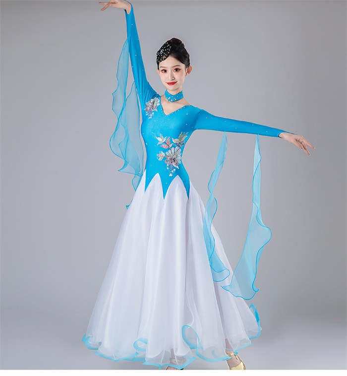 楽天市場】社交ダンスドレス 社交ダンス 社交ダンス衣装 モダンドレス