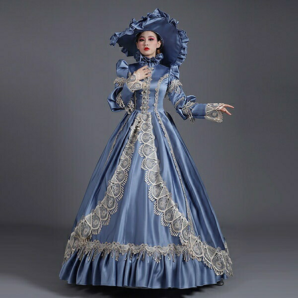 楽天市場】貴族 ドレス ステージ衣装 舞台 公爵夫人 貴婦人 レディース