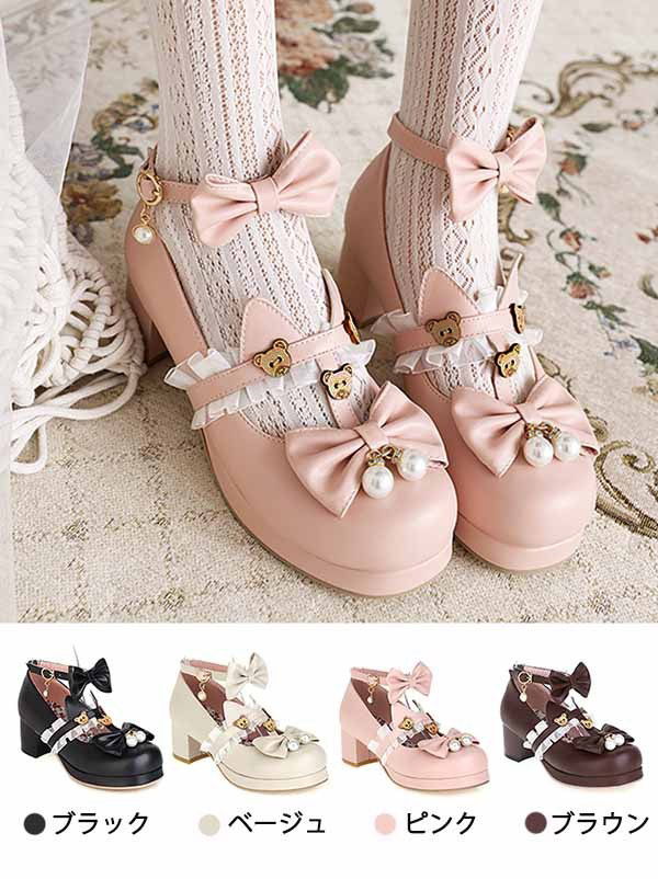 楽天市場】ロリータ 厚底 ロリィタパンプス ゴスロリ おでこ靴