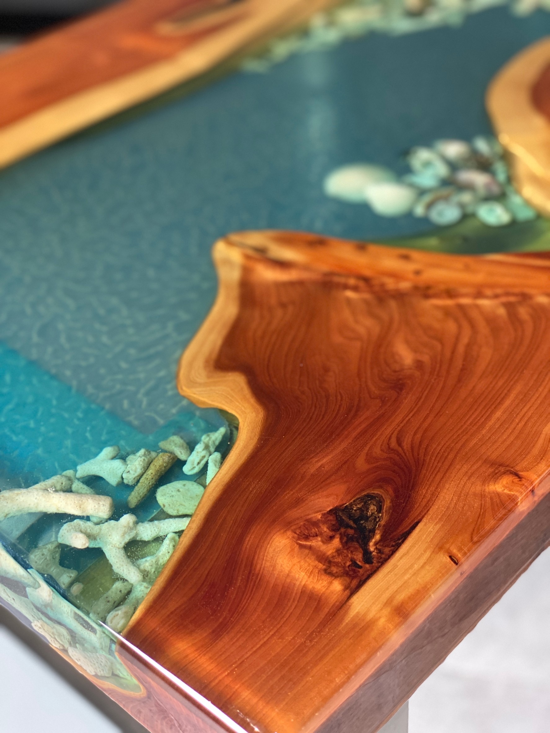 楽天市場】【レジンテーブル】 サイドテーブル 60cm×45cm×H30 日本製