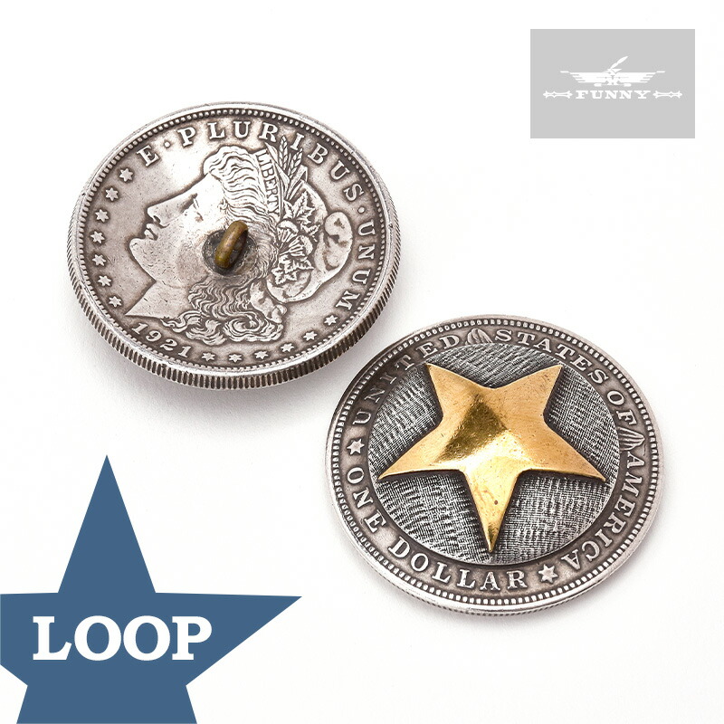 楽天市場】【FUNNY公式ストア】 ファニー コンチョ 1ドル モーガン