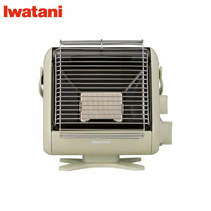 楽天市場】iwatani カセットガス ストーブ マイ暖 ホワイト cb-stv-myd