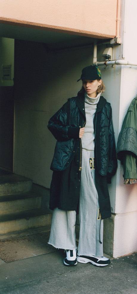 楽天市場】77circa 77サーカ circa make layered m-51 coat ブラック