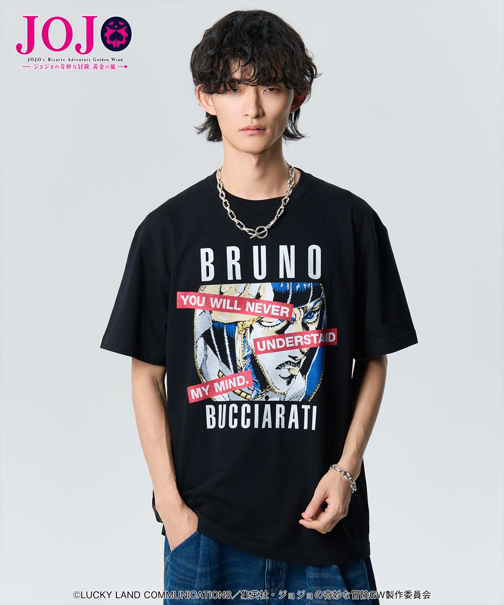 楽天市場】ブローノ・ブチャラティ Tシャツ2 Bruno Bucciarati T