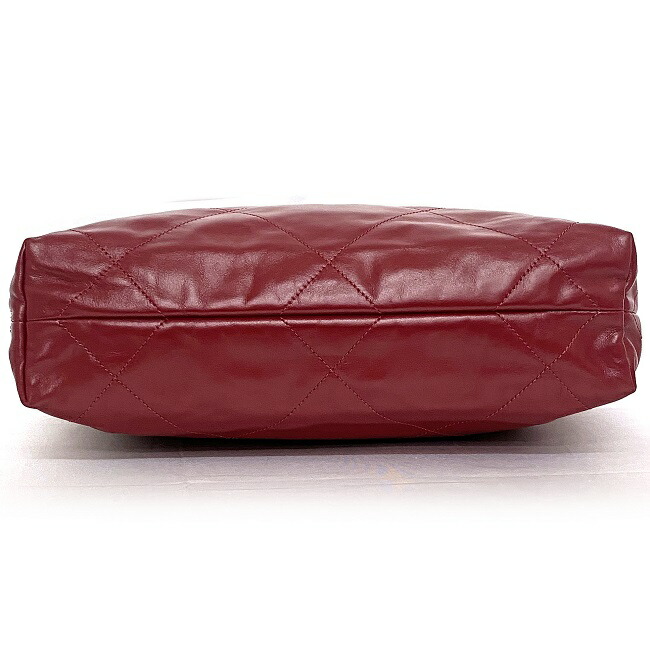 楽天市場】【送料無料】 シャネル 巾着 ショルダーバッグ レッド