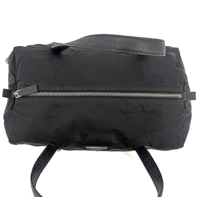 楽天市場】【送料無料】 プラダ ミニボストン バッグ ブラック NERO