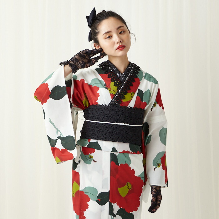 楽天市場】【WEB限定】レースへこ帯・パール帯締セット公式 ふりふ