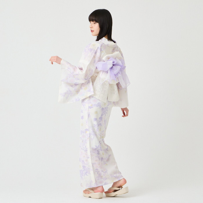 楽天市場】浴衣単品「 椿うさぎ 」公式 ふりふ 日本製 洗える ゆかた