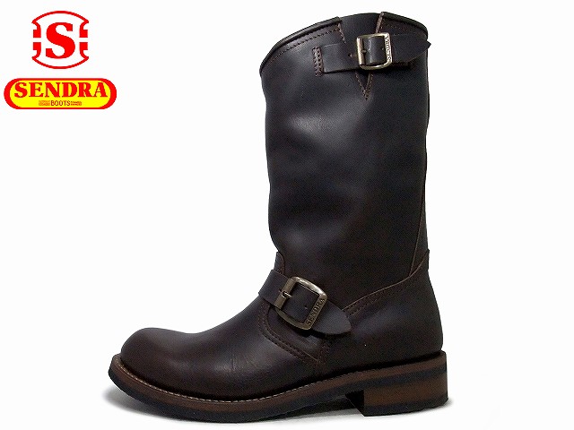 楽天市場】SENDRA センドラ 2944C MARRON ロングエンジニアブーツ