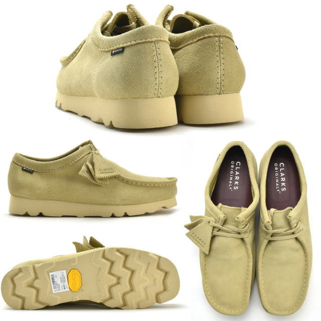 楽天市場】クラークス ワラビー ゴアテックス CLARKS WALLABEE GTX